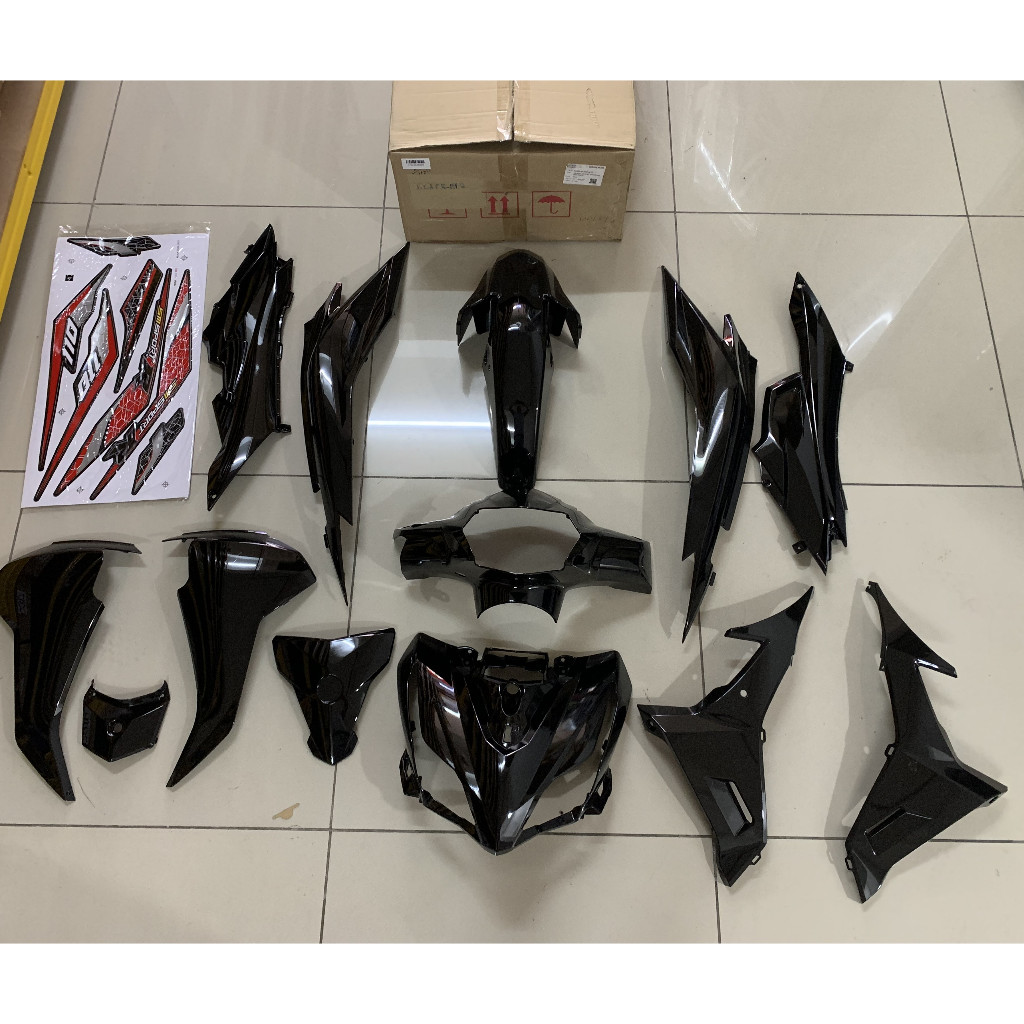 SYM SM SPORT 110R (DISC MODEL) BODY COVER SET WITH STICKER ORIGINAL SYM ...