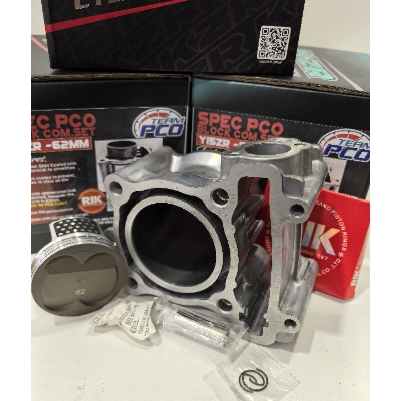 KOZI KZR Y15ZR LC135 57MM 62MM 63MM SPEC PCO BLOCK KIT SET BIG WATER ...