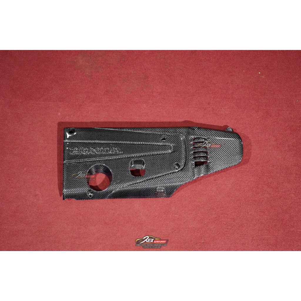 Honda FK8 / FL5 Type R Engine Cover Real Carbon Fiber Shopee Malaysia