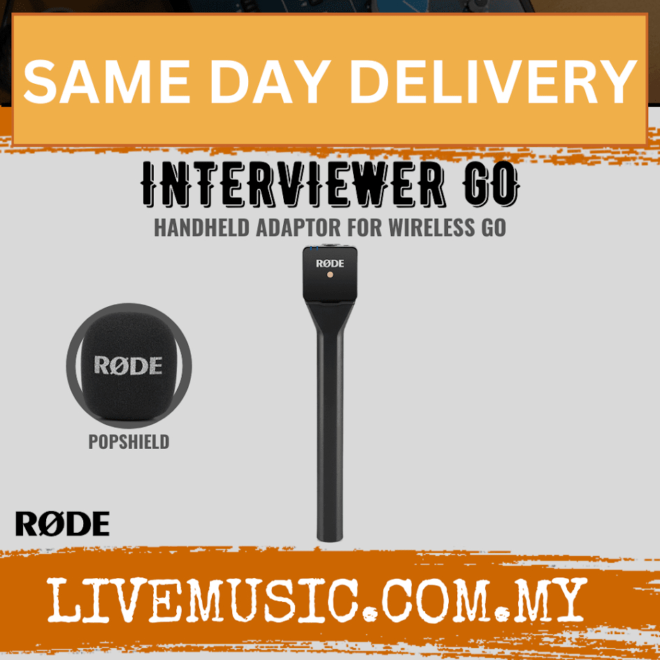 Rode Interviewer GO Handheld Adaptor for Wireless GO ( InterviewerGO ...