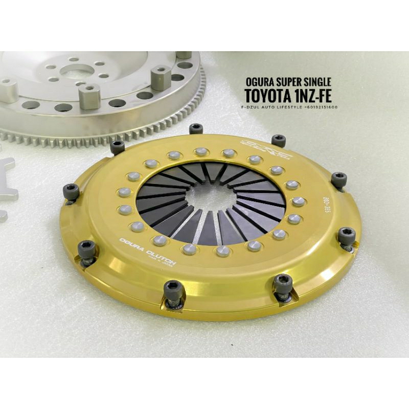 Ogura Super Single Racing Clutch Toyota 1NZ-FE Vios Yaris | Shopee