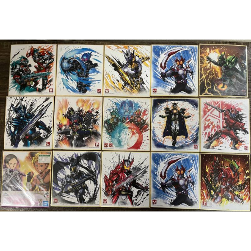 (freegift stand) Merchandise Kamen Rider Artboard | Shopee Malaysia