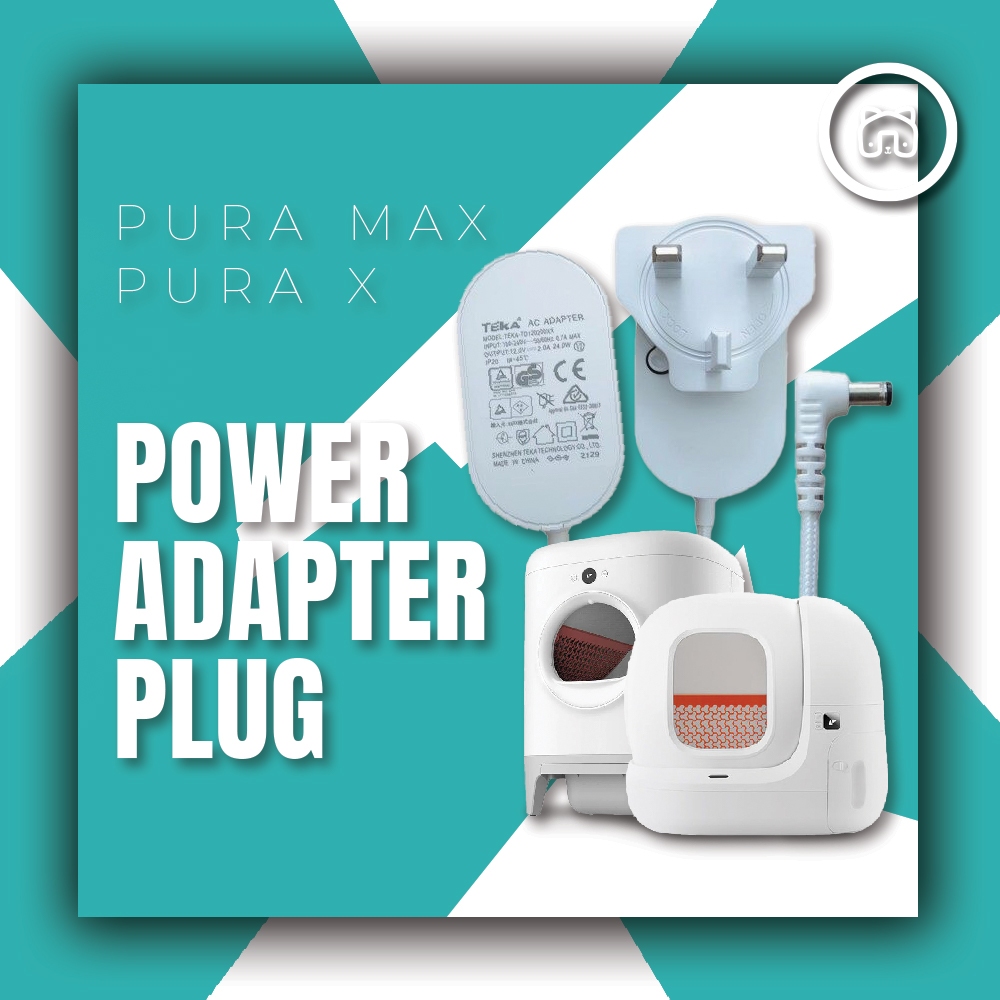 PETKIT PURA MAX PURA X Petree Catlink Original Adaptor 3 Pin Bekas