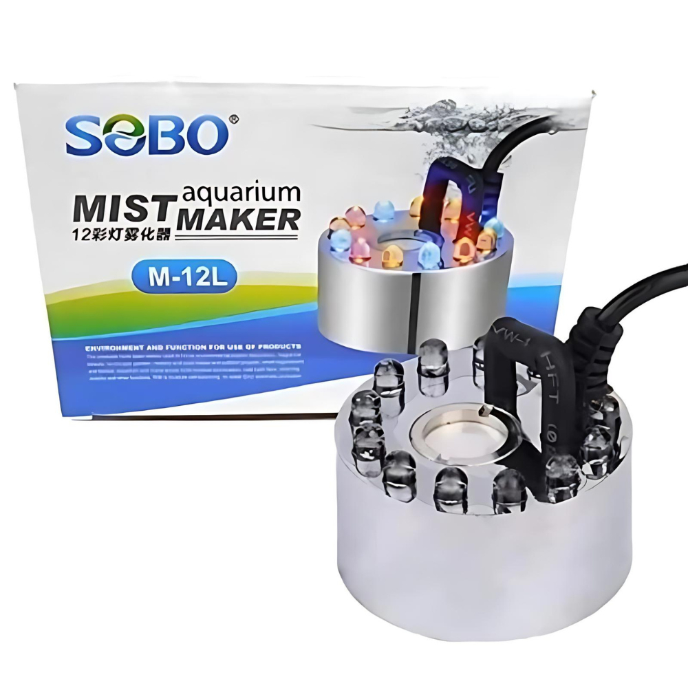 SOBO mist maker aquarium fogger 12led ultrasonic atomizer super big ...