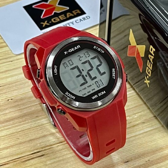Original X GEAR Waterproof sport digital men watch jam Shopee Malaysia