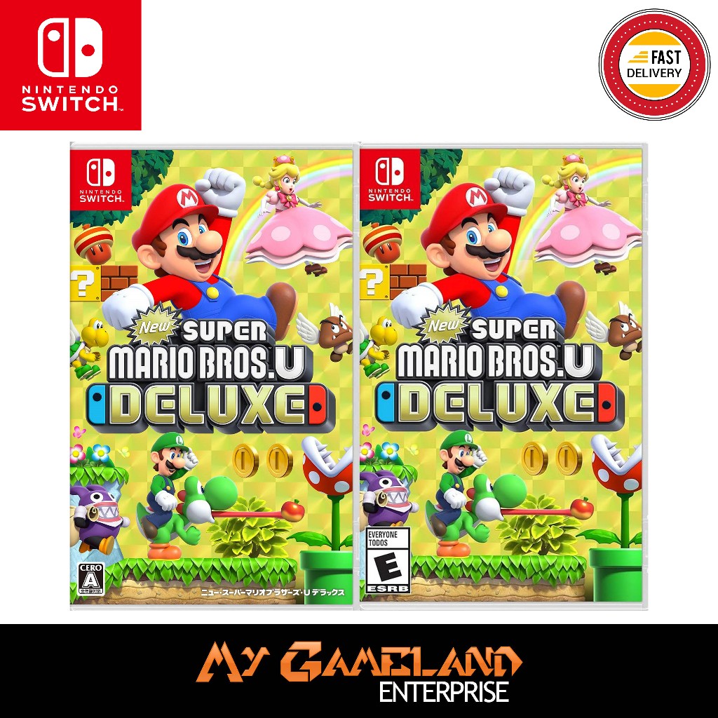 Nintendo Switch New Super Mario Bros U Deluxe (English/Chinese)(BRAND ...