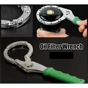 60 - 125mm Oil Filter Opener Oil Filter Wrench Tools for Perodua Proton ...