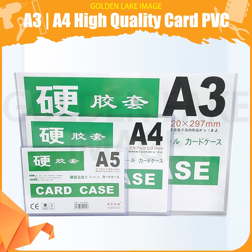 Adventurer Document Card Case Plastic Hard A5 | A4 | A3 - School ...