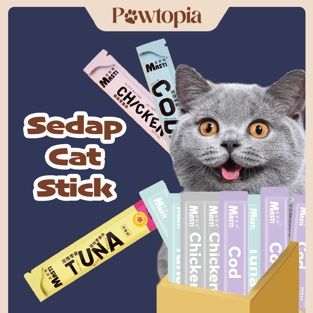 PAWTOPIA Cat Sticks MASTI Pet Wet Food Treats Snacks Premium High ...
