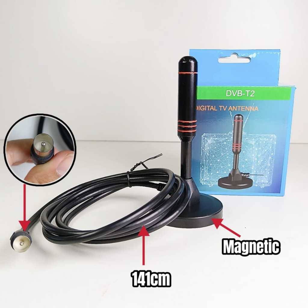 DIGITAL ANTENNA BOOSTER INDOOR/DECODER MAGNETIC STICKS AND AERIAL ...