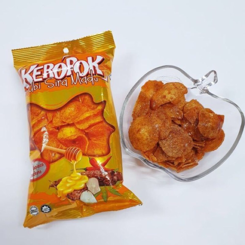 30pcs Keropok Ubi Sira Madu / Keropok Ikan Perisa Tomyam | Shopee Malaysia