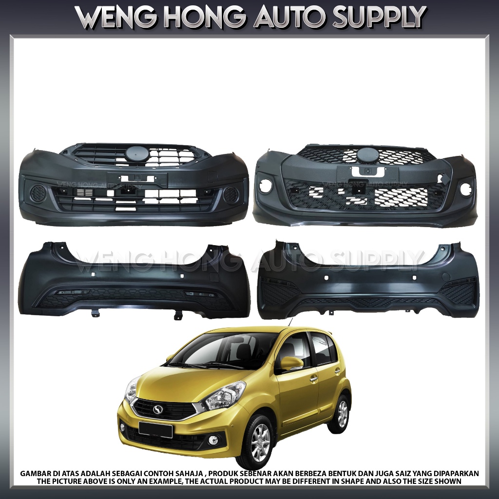 Perodua Myvi Icon , Myvi Advance Bumper Front / Rear 2015-2016 | Shopee ...