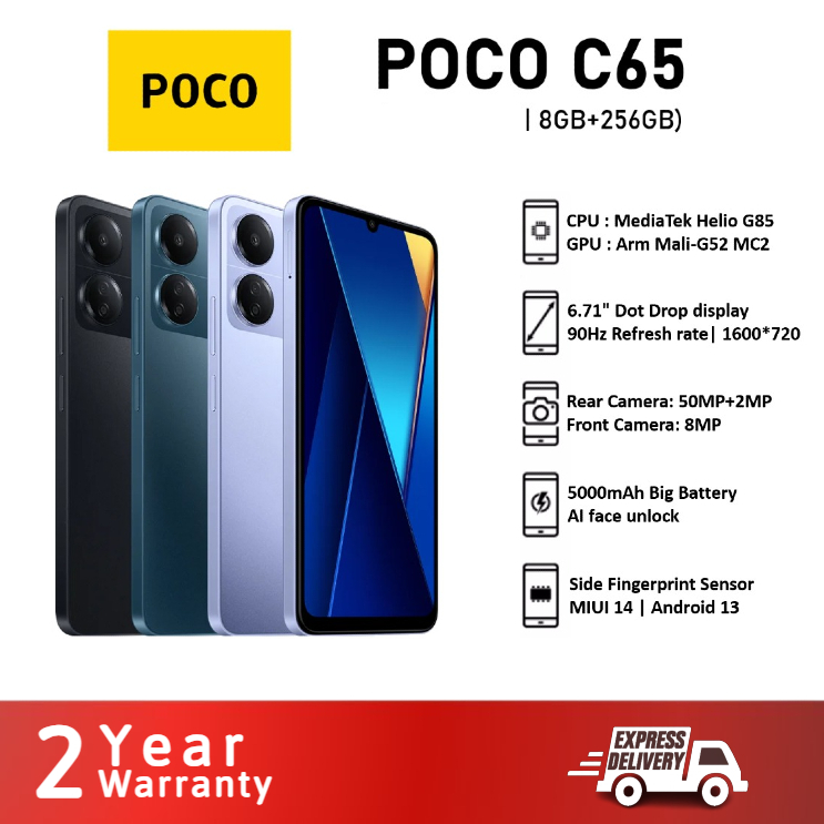 Poco C Smartphone Mediatek Helio G Gb Ram Rom Mp Ai Triple Camera Mah Battery