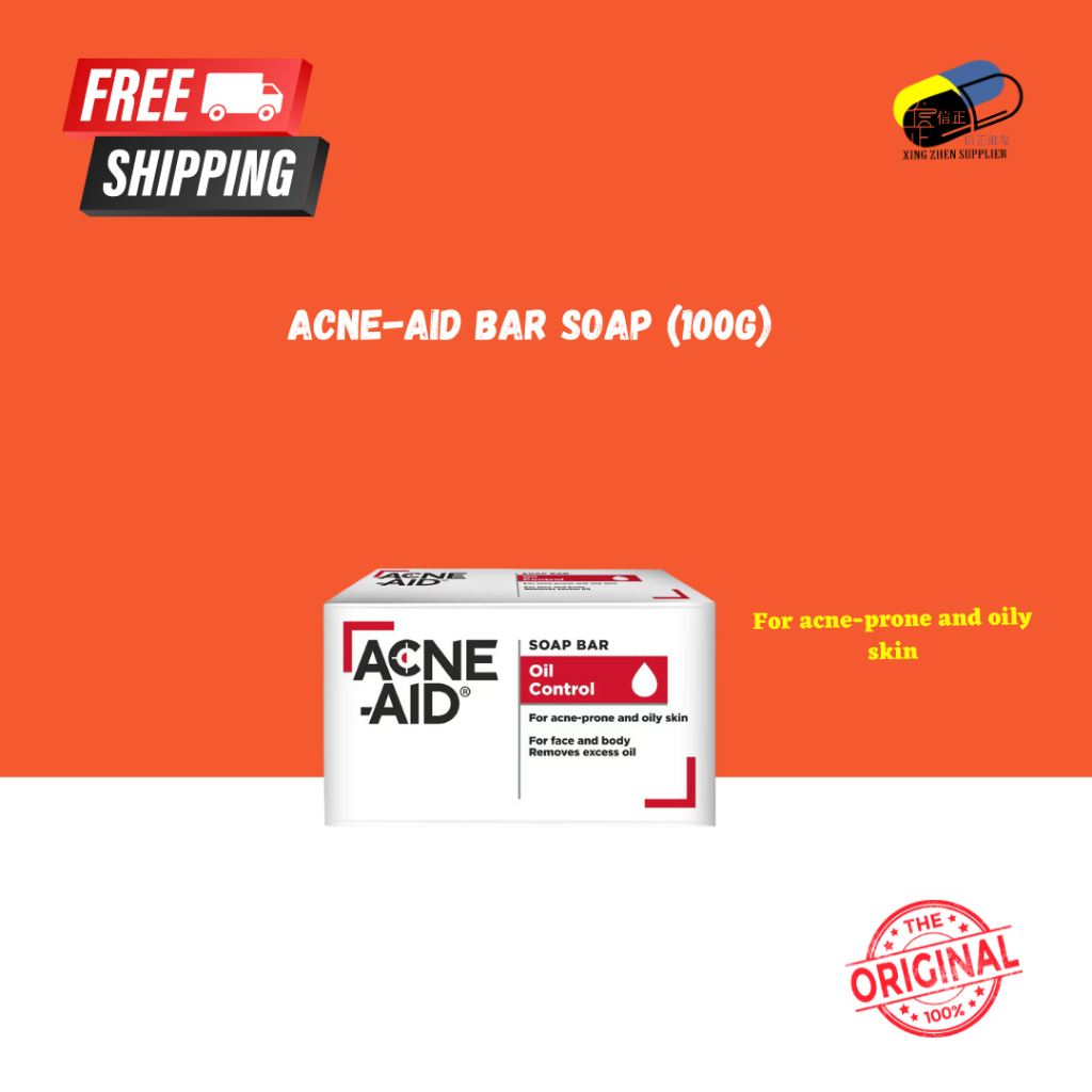 Acne-Aid Bar Soap (100g) (For acne-prone and oily skin) | Shopee Malaysia