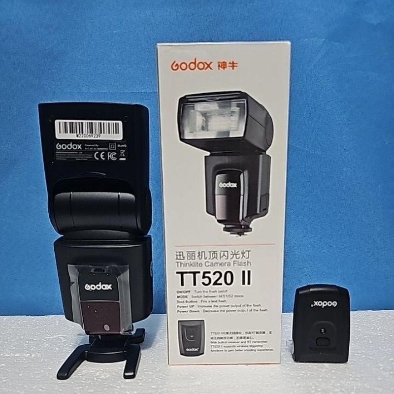 GODOX TT520II THINKLITE CAMERA FLASH With Built in Receiver RT ...