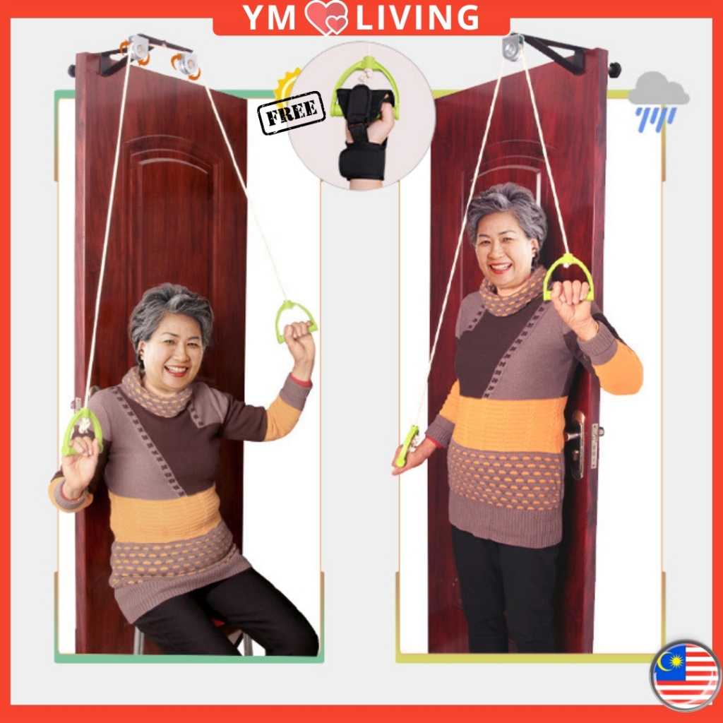 Shoulder Exercise Pulley Pull Rehabilitation Stroke Hand Arm Hemiplegia ...