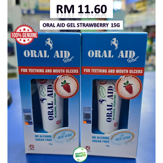 Oral Aid Gel Strawberry, Aloclair Plus Gel/Spray, Aftamed Junior
