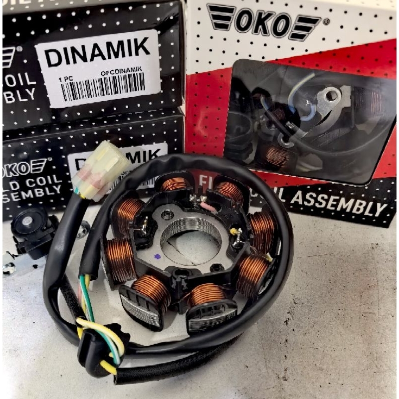 OKO MODENAS DINAMIK 120 FUEL COIL FIELD COIL MAGNET COIL ASSY | Shopee ...