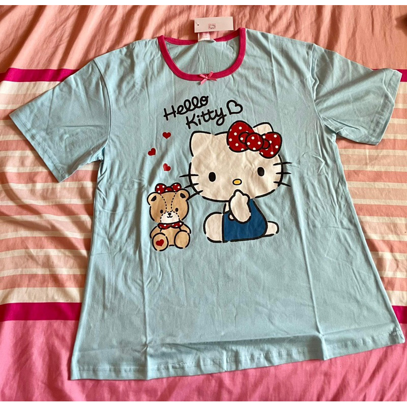 original sanrio, licensed hello kitty pijama, hello kitty sleeping wear ...