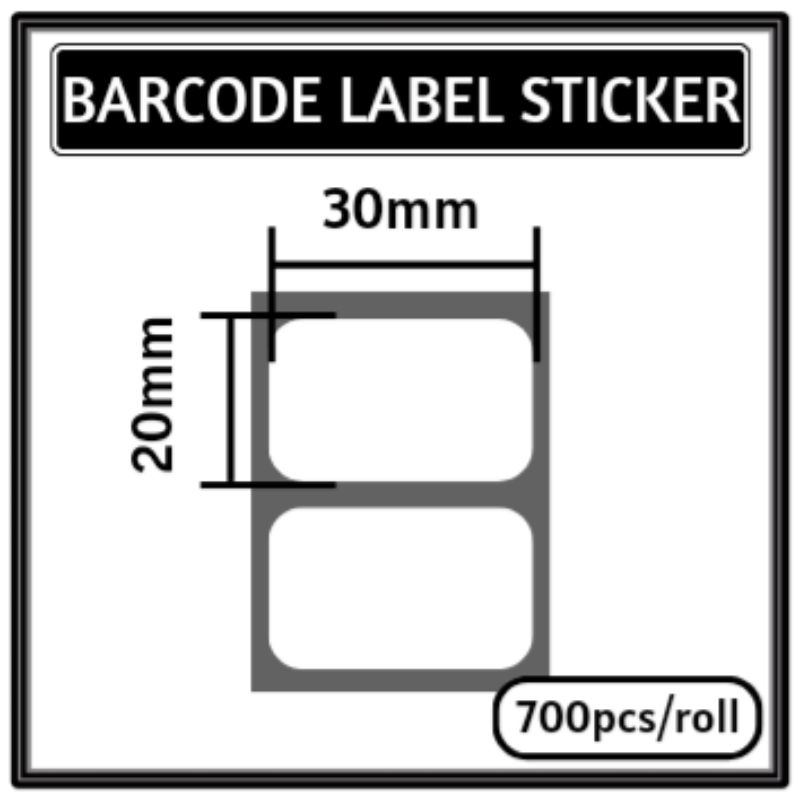 Barcode Label Sticker | Shopee Malaysia