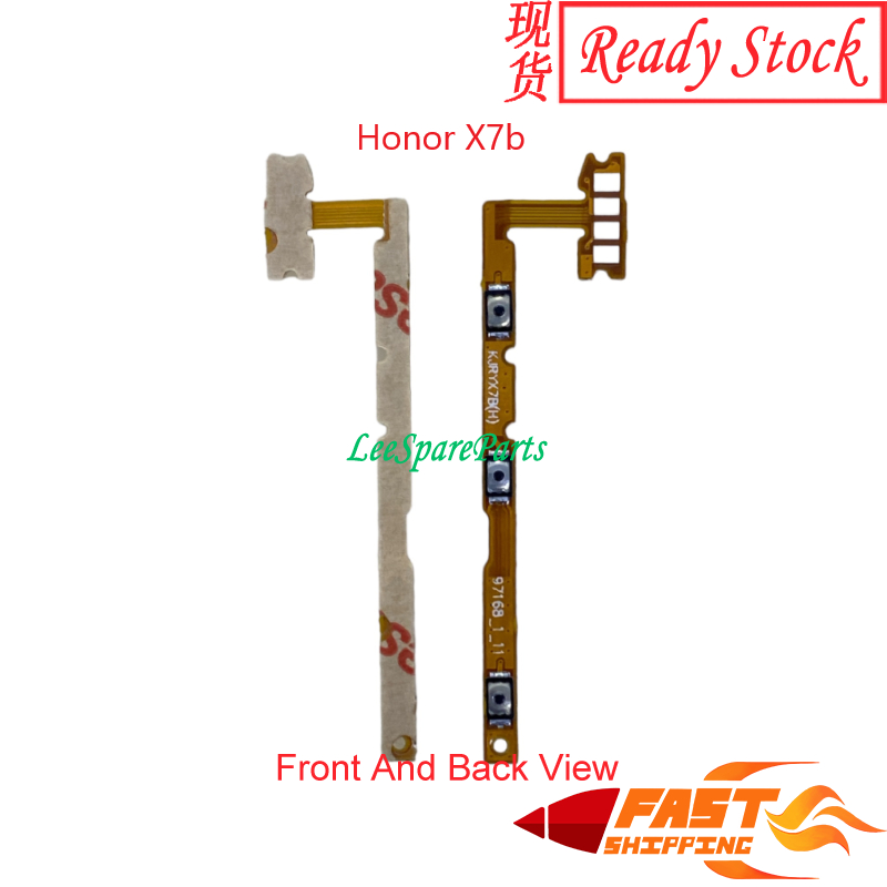Câble Flex Boutons Pour Honor X7 - Boutons Power Et Volume, Neuf, Compatible Huawei
