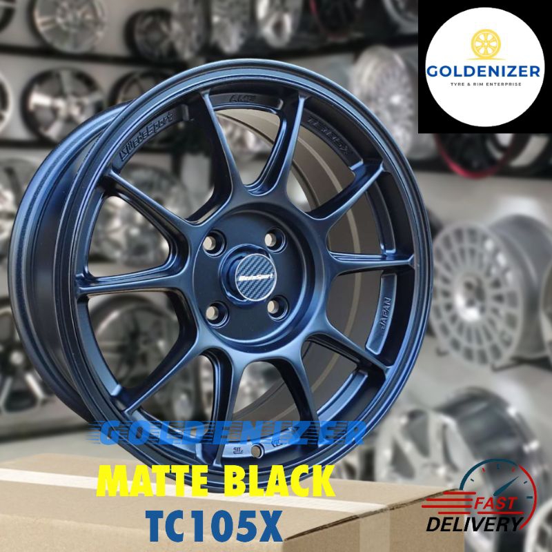 TC105X sport rim kereta 🛞 15