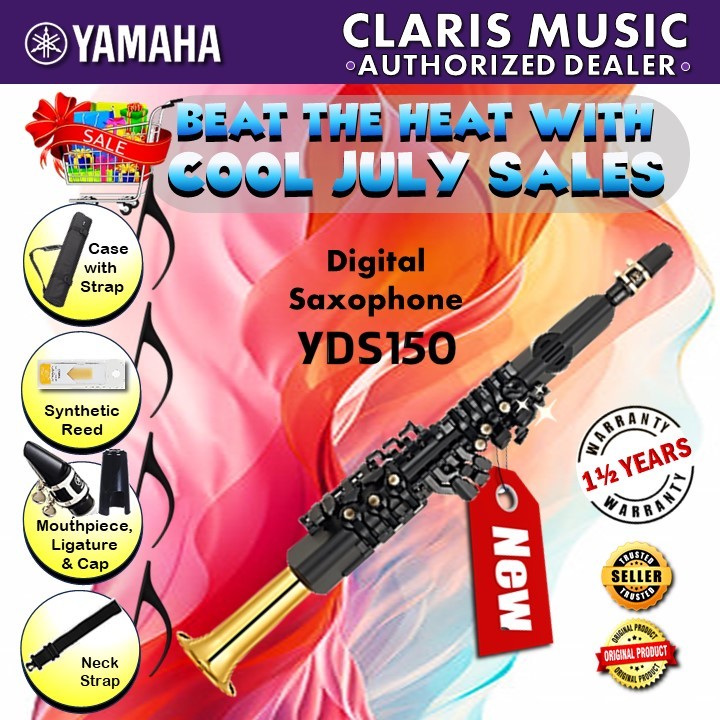 Yamaha YDS150 Digital Saxophone-NEW UNIT! (YDS150 / YDS 150 / YDS-150 ...