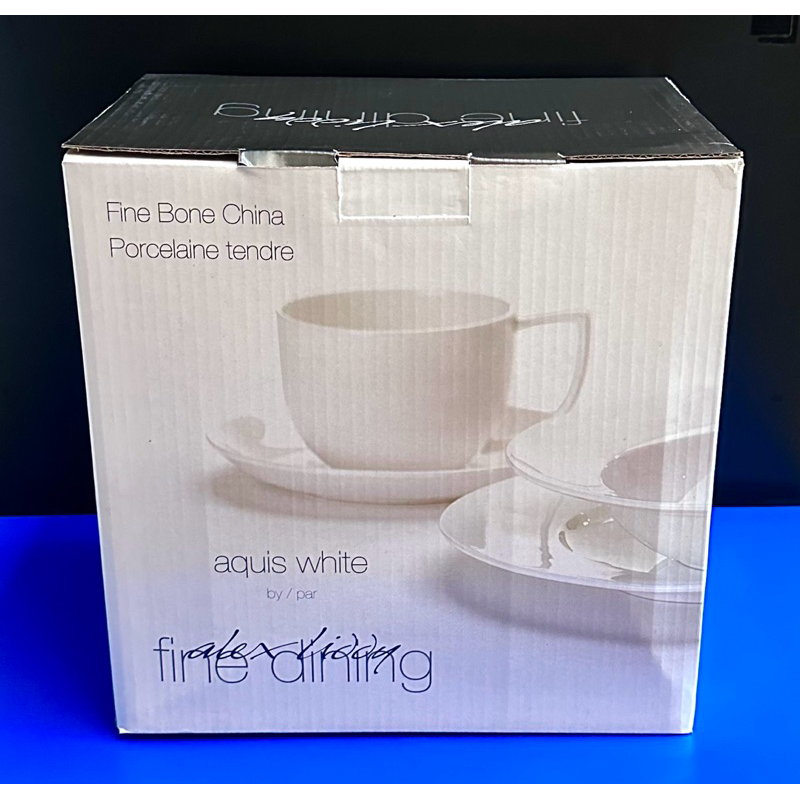 Alex Liddy  Aquis White Fine Bone China Dinnerware Sold Separately |  Shopee Malaysia