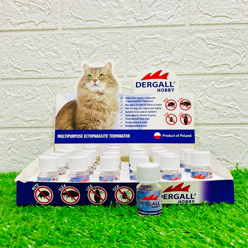 DERGALL HOBBY MULTIPURPOSE ECTOPARASITE WATER REFILL (5ML) | Shopee ...