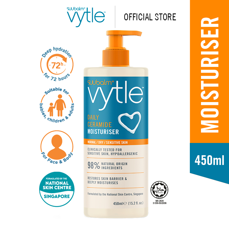 Vytle Daily Ceramide Moisturiser 450ml | Shopee Malaysia