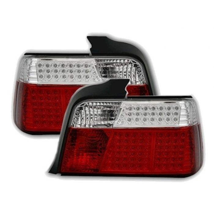 E36 2D Rear Lamp Crystal LED Clear/Red | Shopee Malaysia