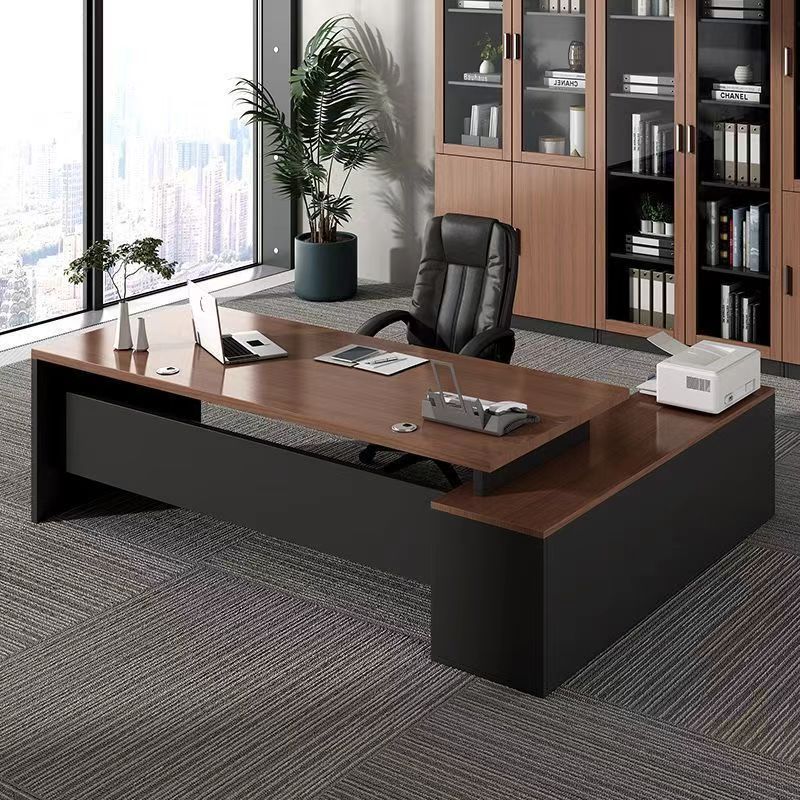 Simple modern executive desk president table manager table desk boss ...