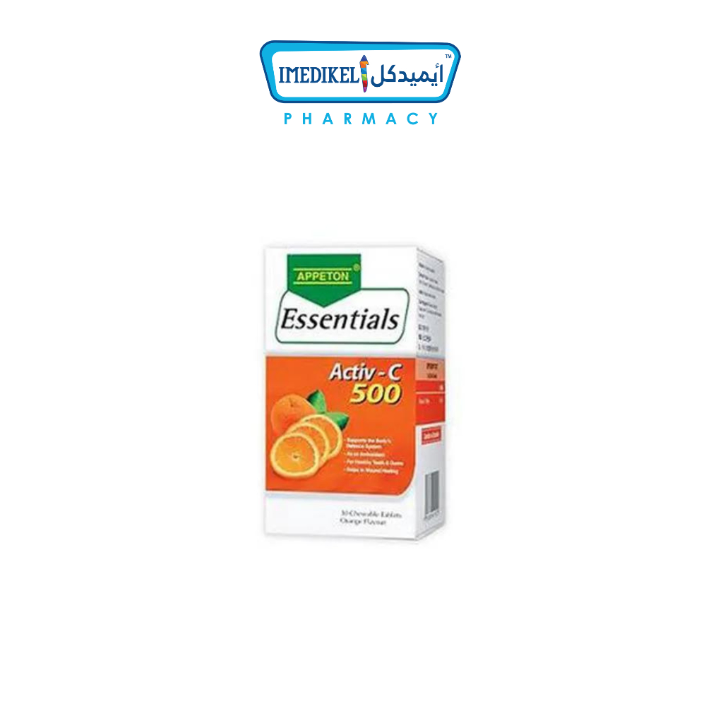 APPETON ESSENTIALS ACTIV-C 500MG (EXP:12/26) | Shopee Malaysia