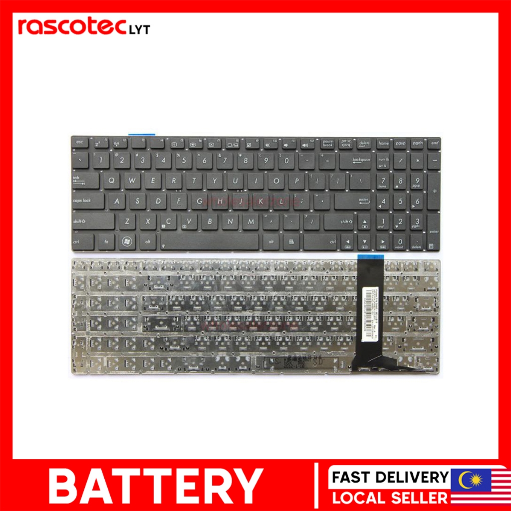 Asus R501VJ R501VM R501VZ R505CM R505VM R505X N56 Laptop Keyboard ...
