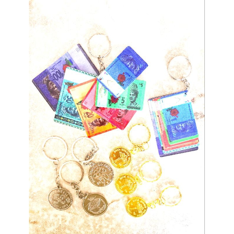 Keychain Ringgit Malaysia/ Keychain Duit Malaysia | Shopee Malaysia