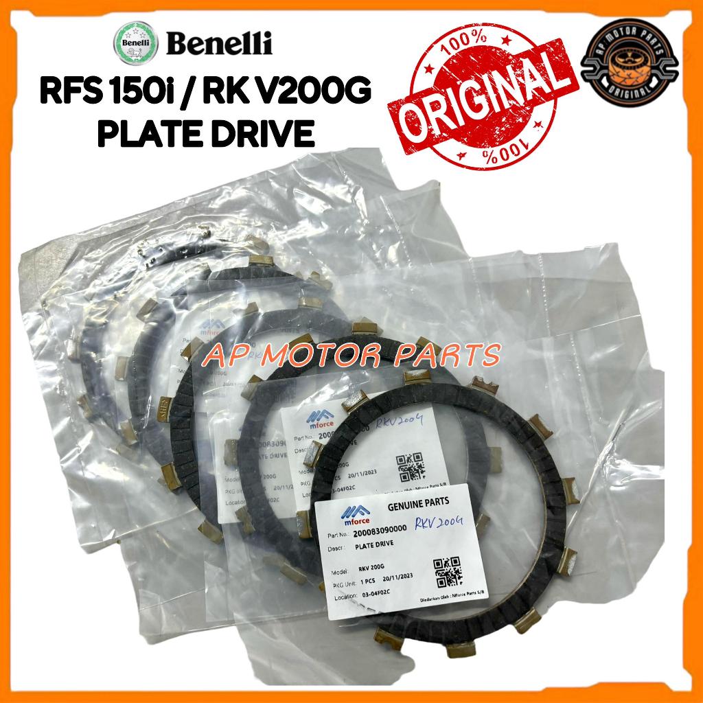 100% ORIGINAL BENELLI RFS150i RFS150 RKV200 FRICTION PLATE CLUCH DISC ...