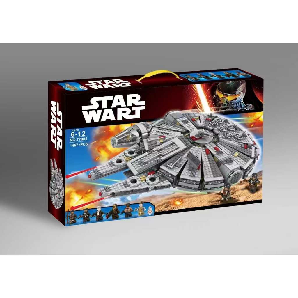 STAR UNION- M.FALCON BUILDING BLOCK (77004) | Shopee Malaysia