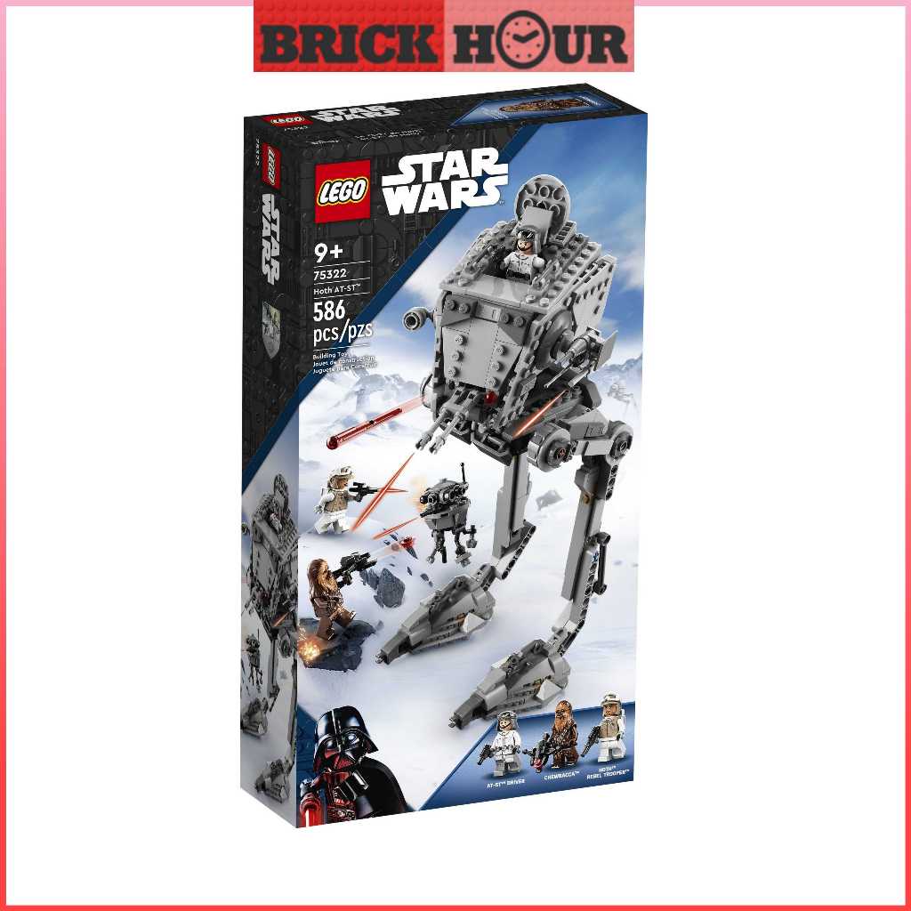 LEGO STAR WARS 75322 Hoth AT-ST | Shopee Malaysia