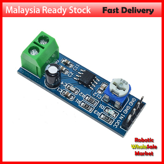 Audio Amplifier LM386 Module Amp Board 200 Times 5V to 12V Adjustable Resistance