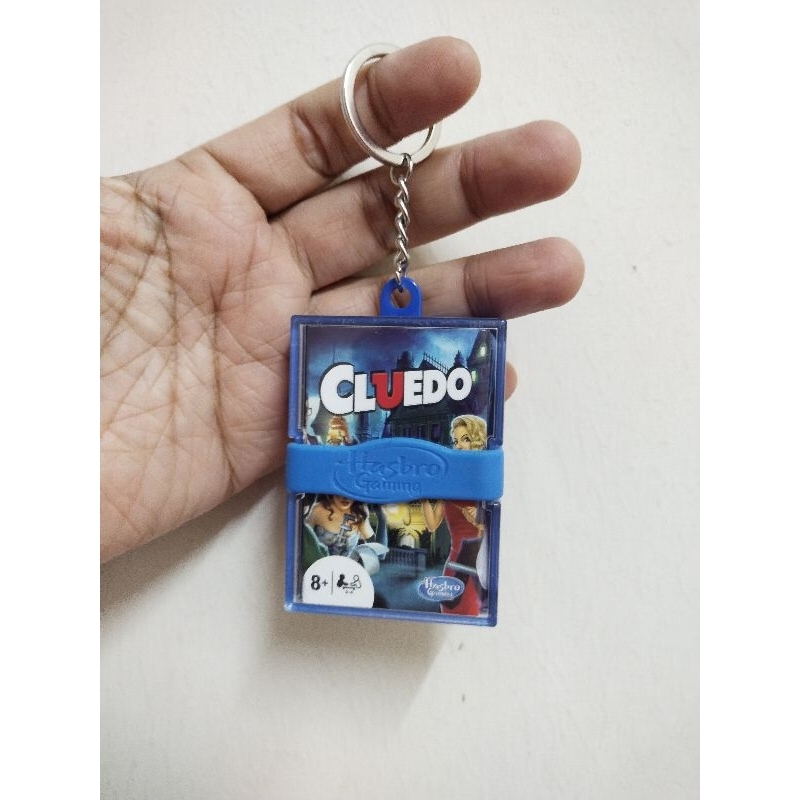 Hasbro Real Mini Game Keychain Holiday Travel Games - Cluedo | Shopee ...