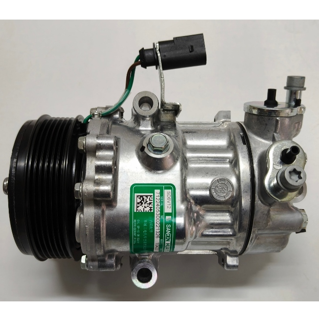 Volkswagen Polo 11' AirCond Compressor SD6V12-1950 6PK 💯% Original ...