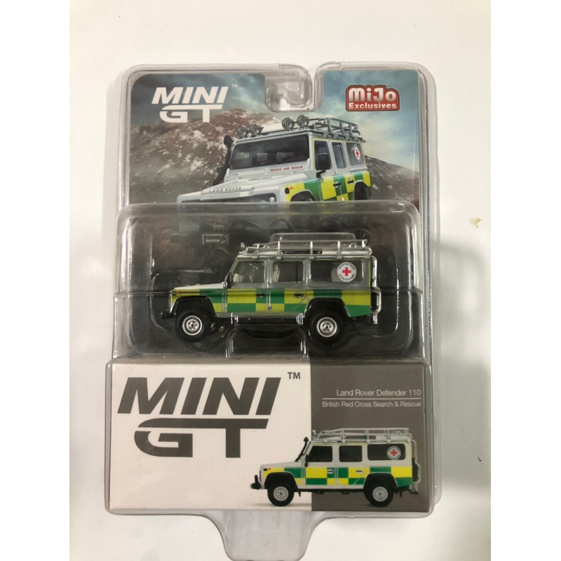 #159 [ CHASE CAR ] MINI GT LAND ROVER DEFENDER 110 BRITISH RED CROSS ...