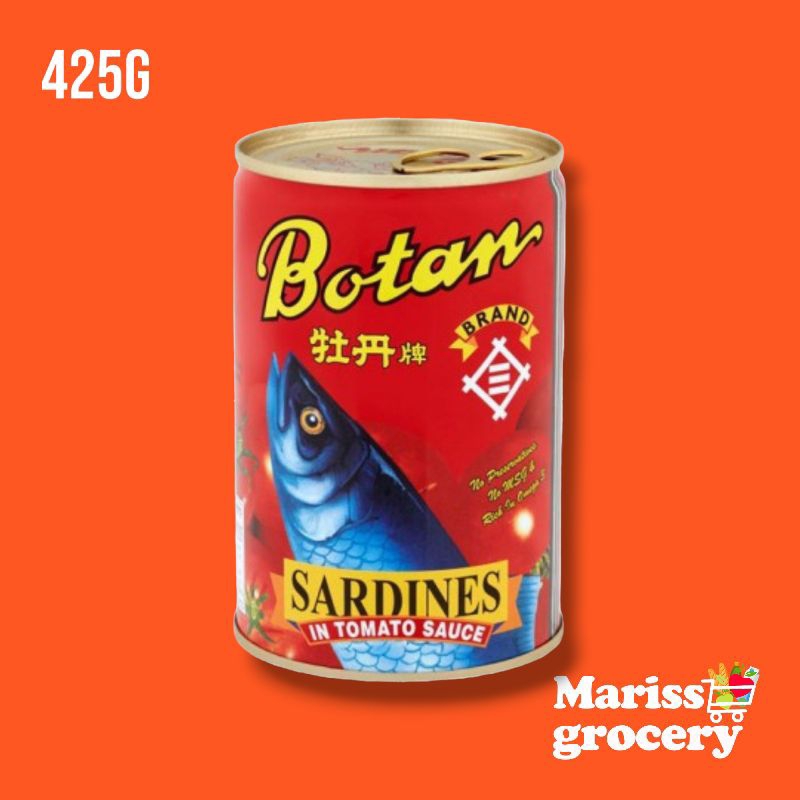 Sardine Botan Tin B 425gm | Shopee Malaysia