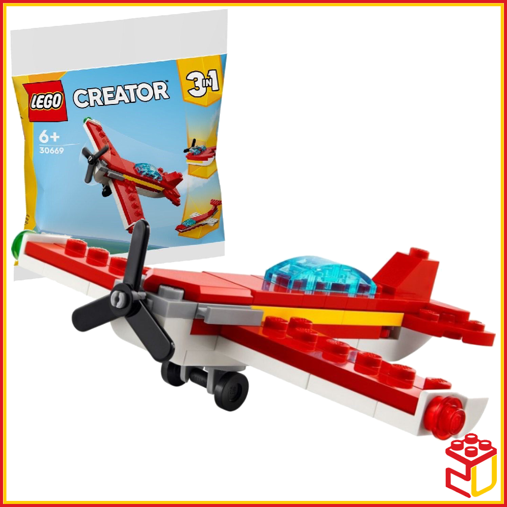 Lego red plane sale