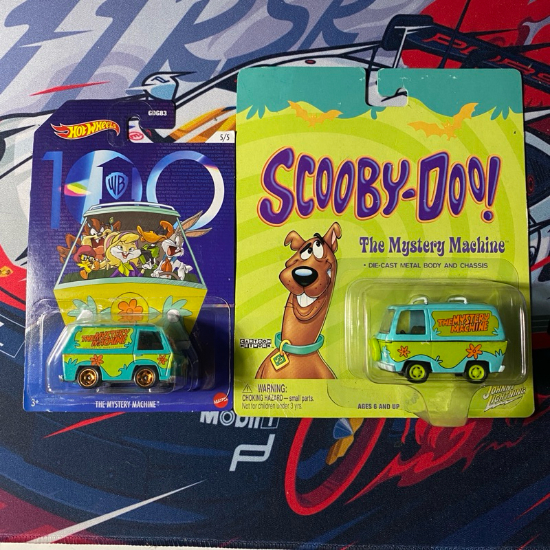 Johnny Lightning Modellino Pressofuso Scooby-Doo Mystery Machine Van 1972 – Kit 1:64, 2002