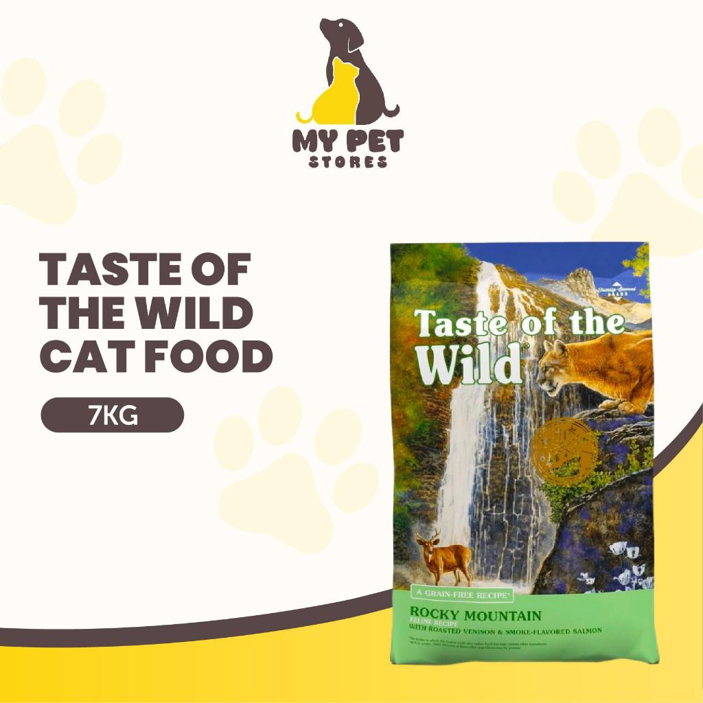 Taste of the Wild Cat Food / Makanan Kucing Rocky Mountain Feline Formula with Roasted Venison