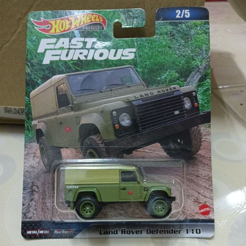 Land Rover Defender Fast And Furious Fnf Hot Wheels Hotwheels hw Green ...