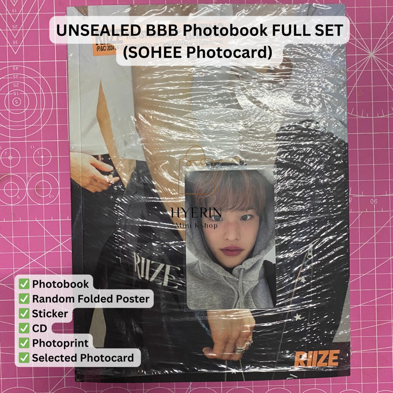 [UNSEALED-FULL SET] RIIZE - 1st Mini Album [RIIZING] PhotoBook Album ...