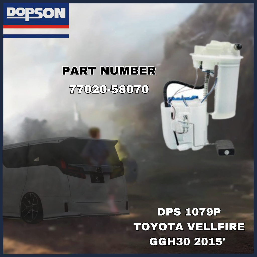 DOPSON TOYOTA VELLFIRE GGH30 2015' FUEL PUMP ASSEMBLY 77020-58070 ...