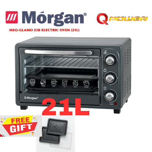 Morgan Electric Oven 21l Free Backing Tray Meo Glamo 23b Free Additional Baking Tray 6270